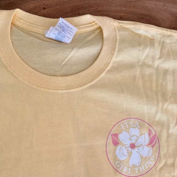 I'm in a Southern State of Mind Sunshine Yellow T-shirt Womens sz. 2XL - Picture 3 of 3